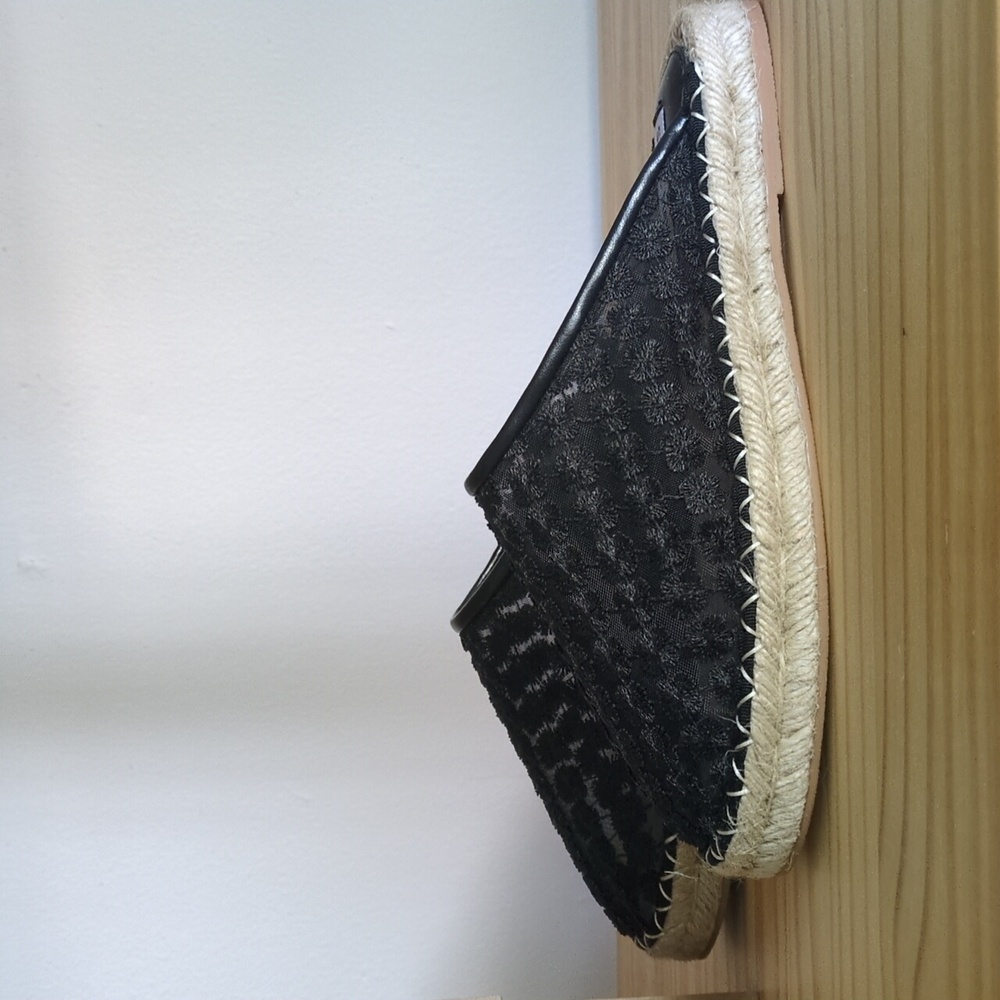 New Steve Madden Mesh espadrille mule clog flat Gilligan 7.5
